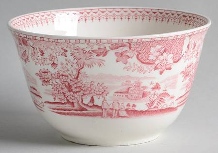 Seaforth Pink (Smooth) Cranberry Bowl