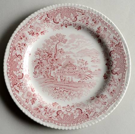Seaforth Pink (Smooth) Salad Plate