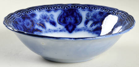 Seville (Flow Blue) Coupe Cereal Bowl