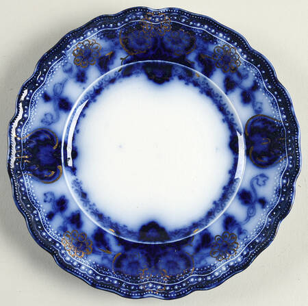 Seville (Flow Blue) Bread & Butter Plate
