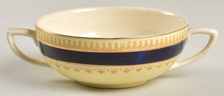 Sherborne Flat Cream Soup Bowl