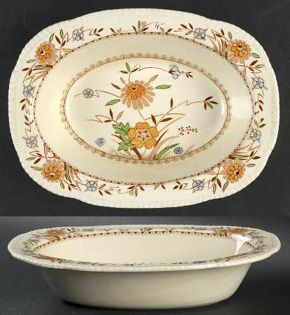 Springdale 9" Oval Vegetable Bowl