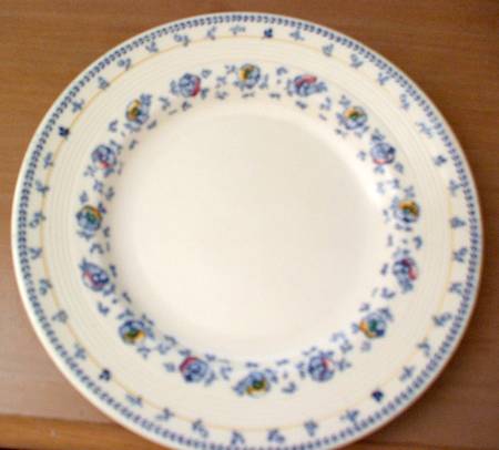 Sunny Brook Blue Salad Plate