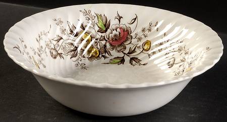 Summer Spray 8" Round Vegetable Bowl