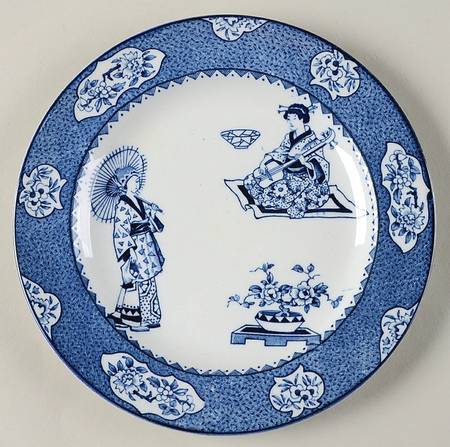 Tsing (Blue) Bread & Butter Plate
