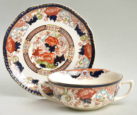 Verona Flat Cream Soup Bowl & Saucer Set