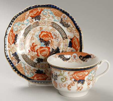 Verona Flat Cup & Saucer Set