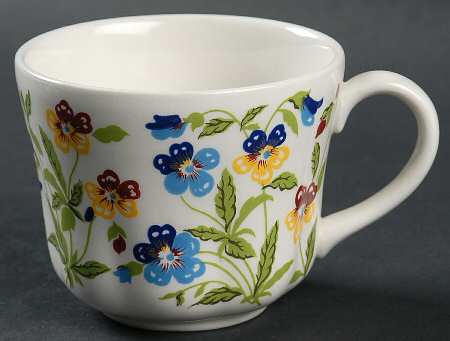Victorian Gardens Flat Cup