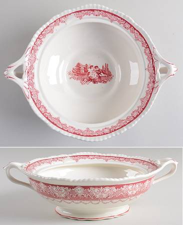 Watteau Round Vegetable No Lid
