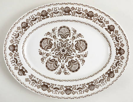 Wellesley 12" Oval Serving Platter