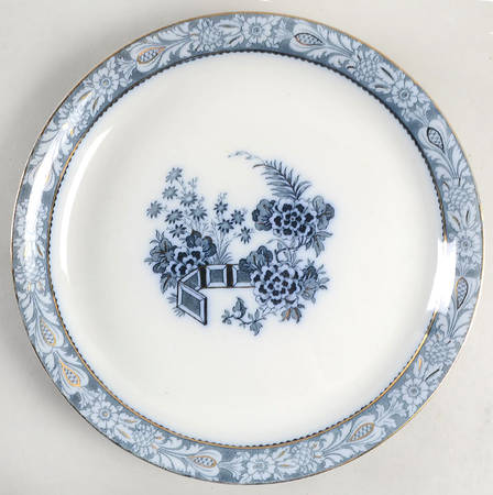 Wincanton Blue 13" Deep Round Platter
