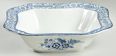 Wincanton Blue Square Vegetable No Lid