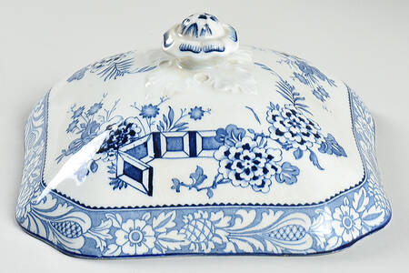 Wincanton Blue Lid for Square Vegetable
