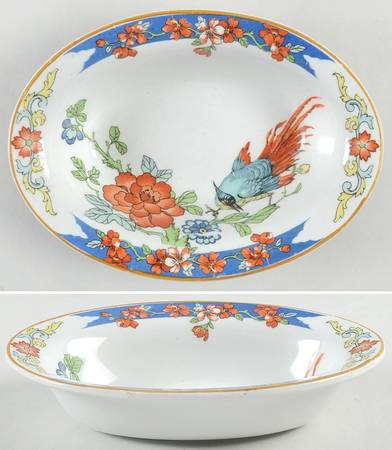 WOO1 Oval Fruit/Dessert Bowl
