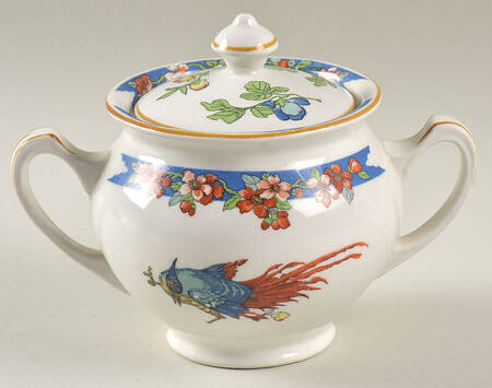 WOO1 Sugar Bowl & Lid