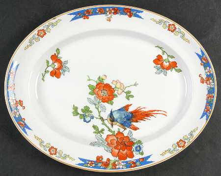 WOO1 11" Oval Serving Platter