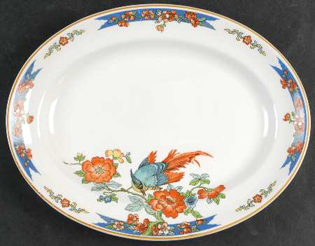 WOO1 10" Oval Serving Platter
