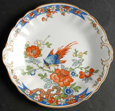 WOO1 Handled Cake Plate
