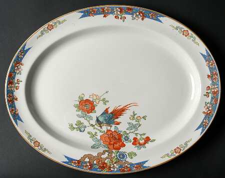 WOO1 16" Oval Serving Platter