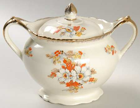 WOO10 Sugar Bowl & Lid