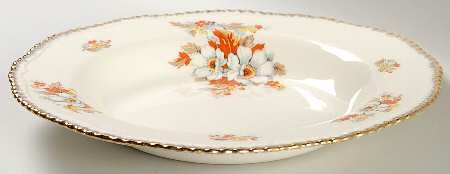 WOO10 Large Rim Soup Bowl