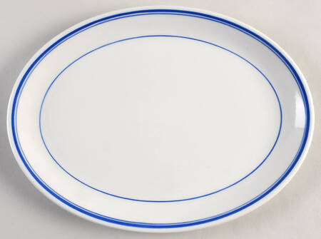 WOO12 11" Oval Serving Platter