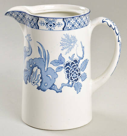 Yuan Blue and White (Older) Hot Water Jug No Lid