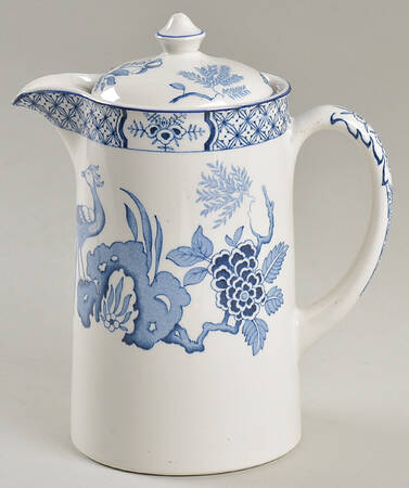 Yuan Blue and White (Older) Hot Water Jug & Lid