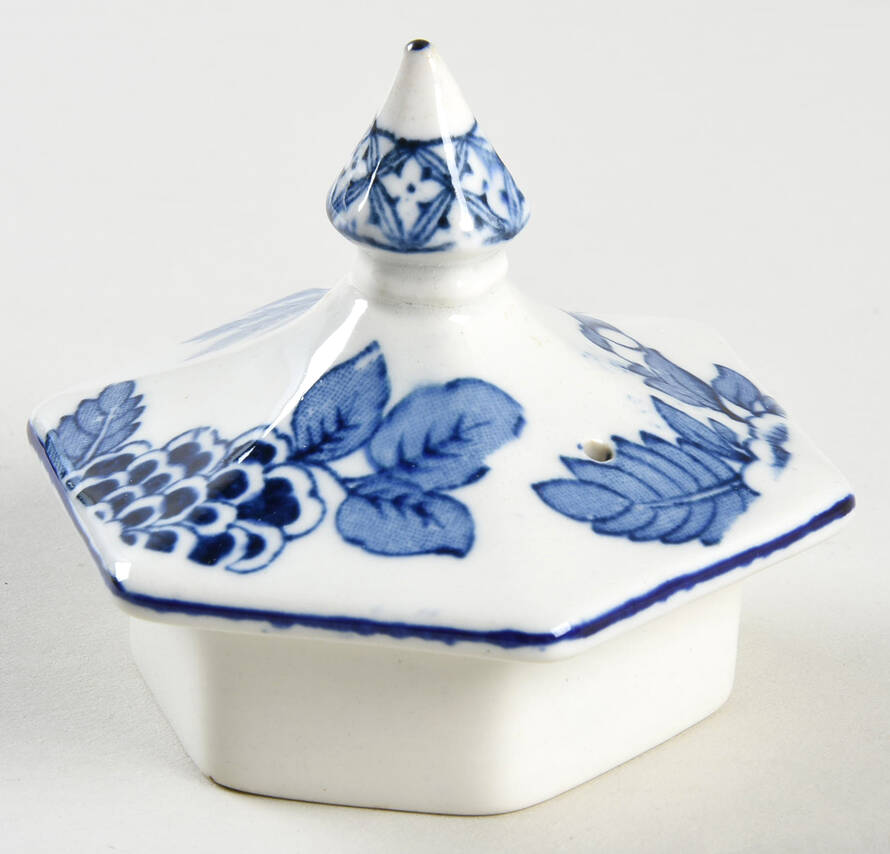 Yuan Blue and White (Older) Lid for Teapot