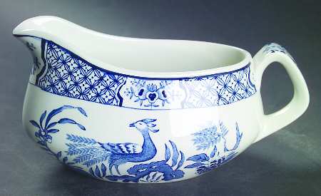 Yuan Blue and White (Older) Gravy Boat