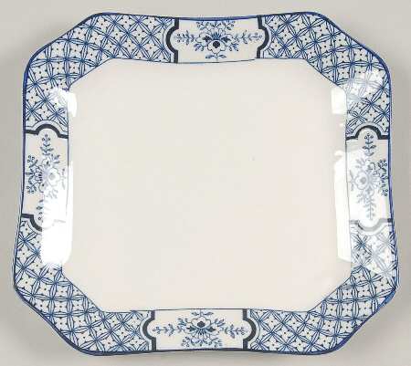 Yuan Blue and White (Older) Underplate for Sauce Boat