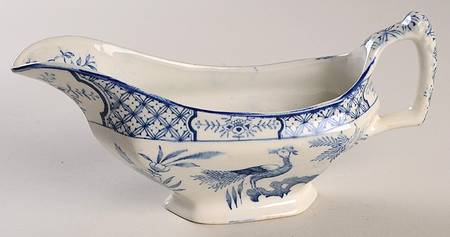 Yuan Blue and White (Older) Gravy Boat