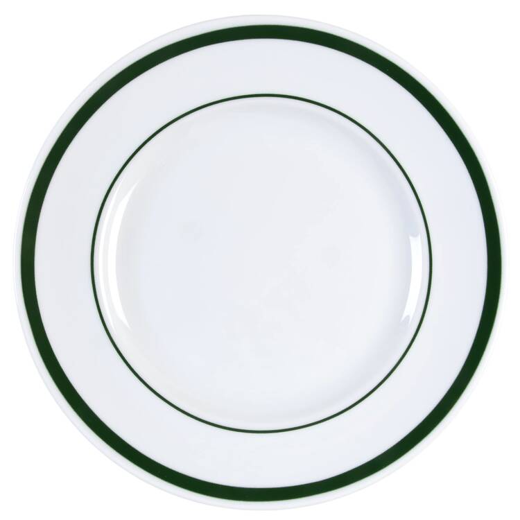 Brasserie Green Luncheon Plate