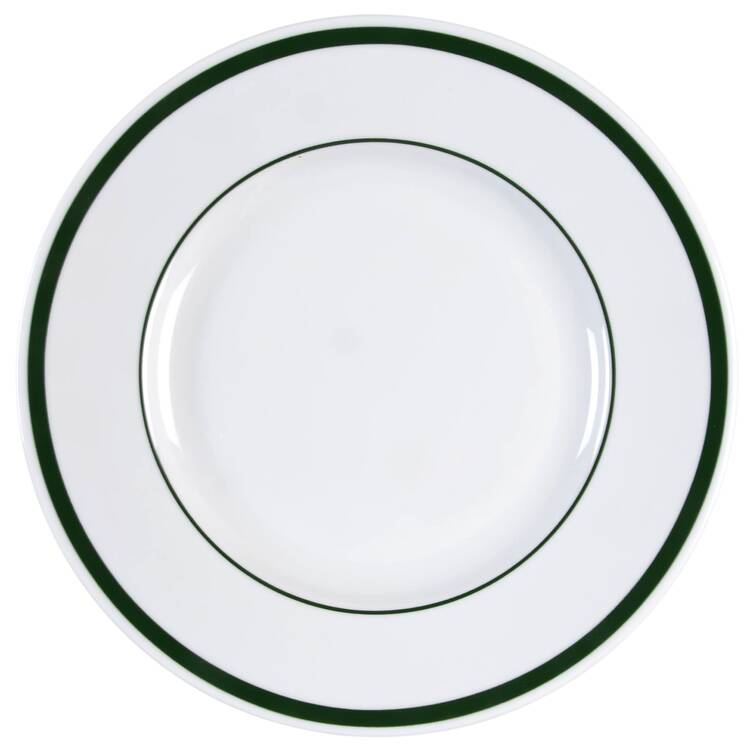 Brasserie Green Dinner Plate