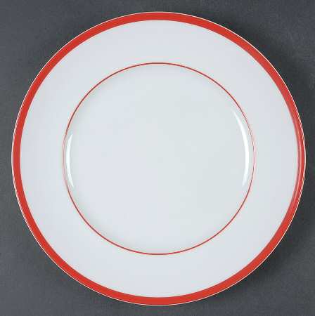 Brasserie Red Luncheon Plate