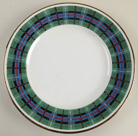 WSO1 (Plaid Series) Luncheon Plate