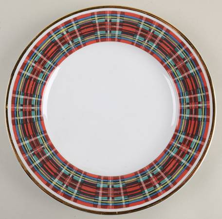 WSO1 (Plaid Series) Luncheon Plate