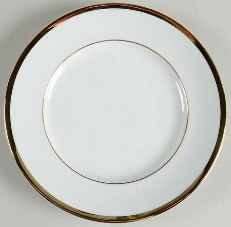 Brasserie Gold Salad Plate