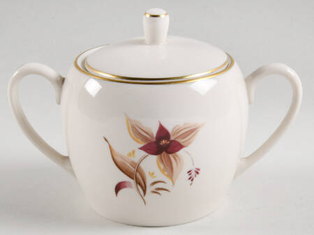 Trillium Sugar Bowl & Lid