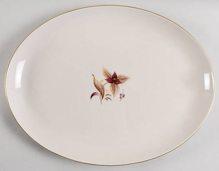 Trillium 15" Oval Serving Platter by Westport
