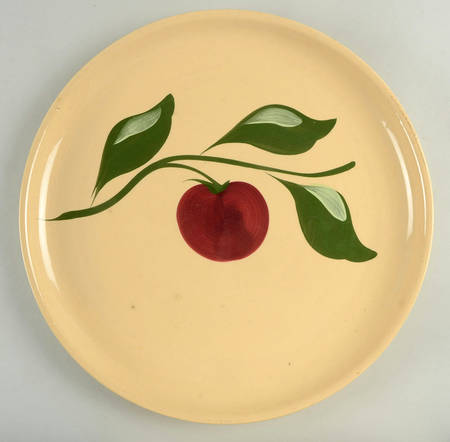 Apple Deep Round Platter
