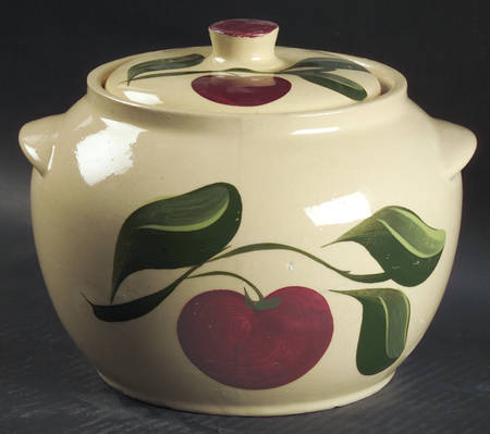 Apple Small Bean Pot & Lid