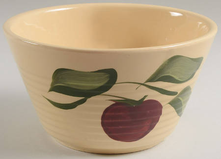 Apple 8" Ribbed Mixing Bowl