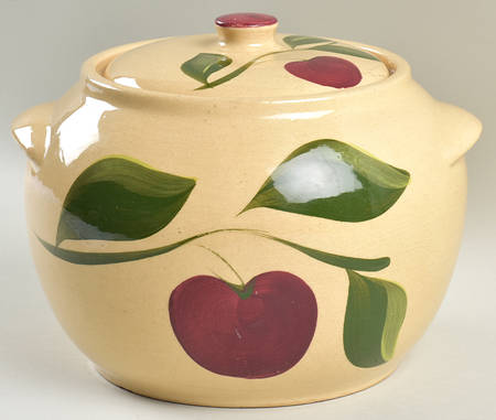 Apple Bean Pot & Lid