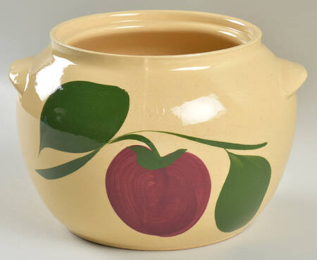 Apple Small Bean Pot No Lid