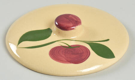 Apple Lid for Small Bean Pot