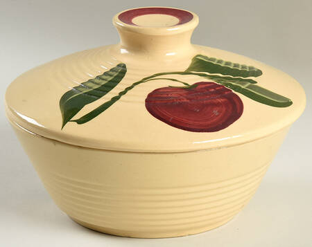 Apple Round Covered Baker