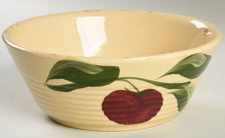 Apple Round Covered Baker No Lid