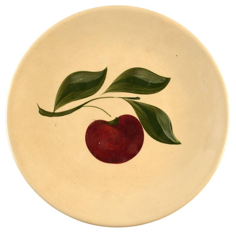 Apple Dinner Plate