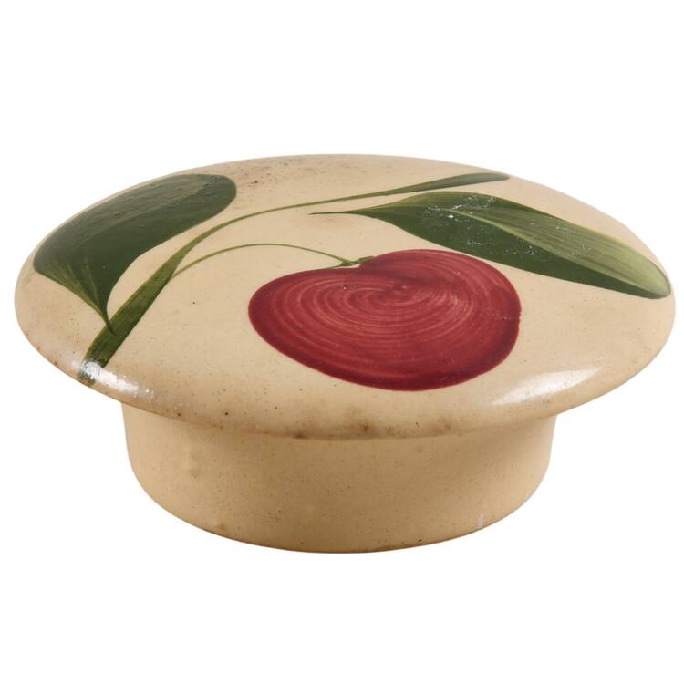 Apple Lid for Teapot